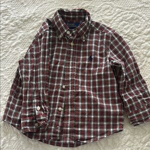 Polo by Ralph Lauren Kids Red Plaid Shirt
